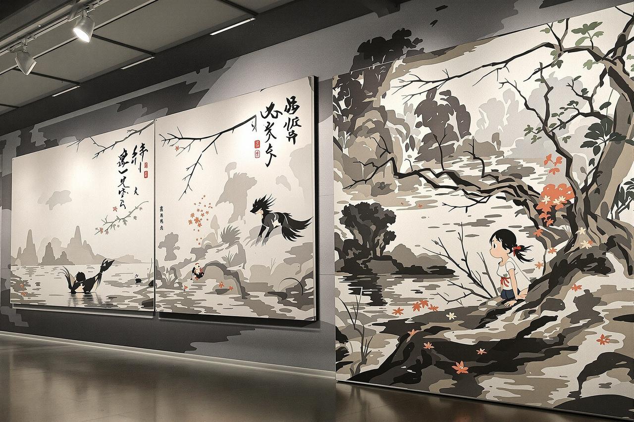 水墨动画的艺术传承:从《小蝌蚪找妈妈》到《雾山五行》 - 韩国漫画在线观看追番茶馆 水墨动画的艺术传承:从《小蝌蚪找妈妈》到《雾山五行》